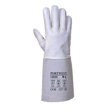 A520 - Guanti da saldatura Premium Tig  Grigio