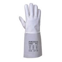 A520 - Guanti da saldatura Premium Tig  Grigio