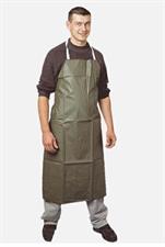 Grembiule spalmato PVC verde 110 x 75 cm