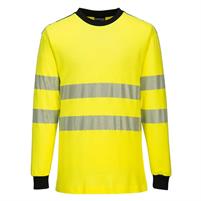 PW3 Modaflame Knit Hi-Vis FR Maglietta a maniche lun
