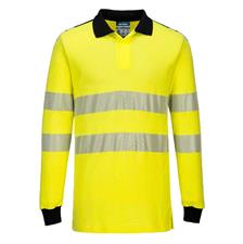 Polo PW3 FR Modaflame Hi-Vis  Giallo/Nero