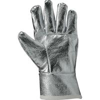 Guanto fibra aramidica allum.manich 18cm