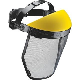 Semicalotta con schermo retinato in alluminio rialza