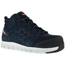 SCARPE EXCEL LIGHT NAVY MID-CUT SAFETY RUNNER