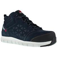 SCARPE EXCEL LIGHT NAVY MID-CUT SAFETY RUNNER