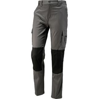 Pantalone multitasche con ginocchia rinforzate a con
