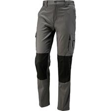 Pantalone multitasche con ginocchia rinforzate a con