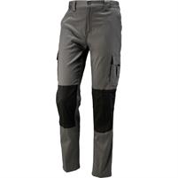 Pantalone multitasche con ginocchia rinforzate a con