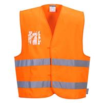 GILET C/PORTA BADGE HV